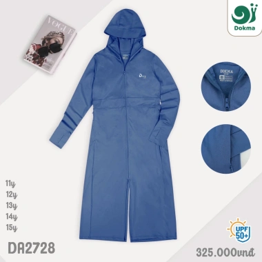 Áo Chống Nắng Dài Dokma UV Siêu Mềm Co Dãn Cho Trẻ 30-44kg 11-15Y - Giá 325k 5