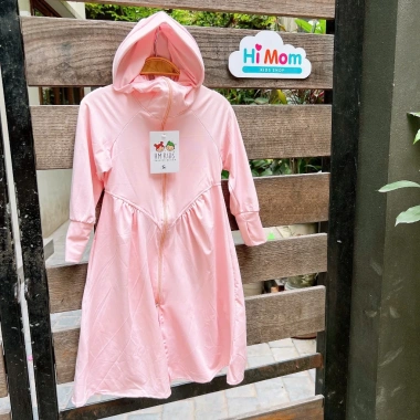 Áo Chống Nắng Dài Liền Thân Lụa Băng Siêu Nhẹ Mềm Mát Bé Trai Gái 10-35kg 105k 10