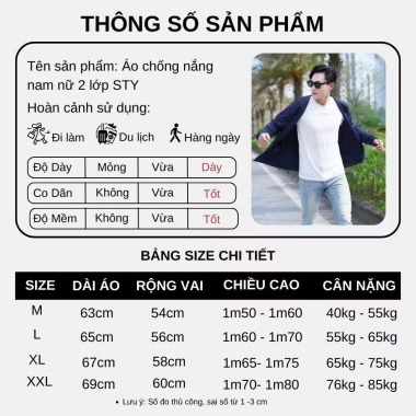 Áo chống nắng nam dài tay cao cấp UV 2.025 – Thông hơi thoáng mát, co dãn, giảm 22% 7