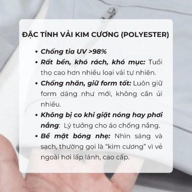 Áo chống nắng nam LILILA 2 lớp UV trên 98% vải kim cương thoáng khí Giá 250.000₫ 4 Áo chống nắng nam LILILA 2 lớp UV trên 98% vải kim cương thoáng khí Giá 250.000₫ 4