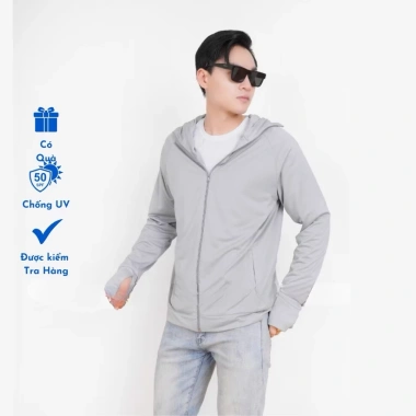 Áo chống nắng nam LILILA 2 lớp UV trên 98% vải kim cương thoáng khí Giá 250.000₫