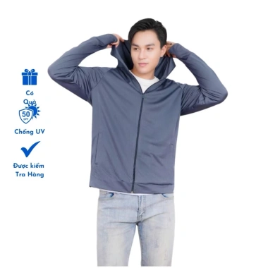 Áo chống nắng nam LILILA 2 lớp UV trên 98% vải kim cương thoáng khí Giá 250.000₫