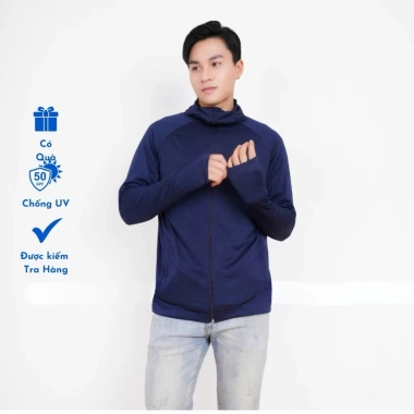 Áo chống nắng nam LILILA 2 lớp UV trên 98% vải kim cương thoáng khí Giá 250.000₫