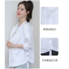 Áo chống nắng ngắn tay tím siêu mỏng, phong cách Hàn Quốc mùa hè, giá ưu đãi 198k 7