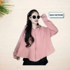Áo Chống Nắng Ngắn UMI Hàn Dày Dặn Cản UV - Cánh Dơi Nữ Thoáng Mát, Mẫu Mới 4