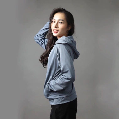 Áo Chống Nắng Nữ 1 Lớp Cao Cổ Túi Khóa Siêu Mát, UV, Size XL 52-62kg - 65.000đ