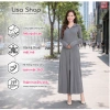 Áo chống nắng nữ 2 lớp dài Lisa M41 – Váy áo choàng liền thân vải thông hơi, giảm giá 6