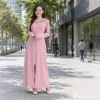 Áo chống nắng nữ 2 lớp dài Lisa M41 – Váy áo choàng liền thân vải thông hơi, giảm giá 9