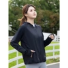 Áo chống nắng nữ 2 lớp Moriss - Thun mát lạnh, mũ lưỡi trai rộng, giá chỉ 89.000₫