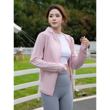 Áo chống nắng nữ 2 lớp Moriss - Thun mát lạnh, mũ lưỡi trai rộng, giá chỉ 89.000₫ 4 Áo chống nắng nữ 2 lớp Moriss - Thun mát lạnh, mũ lưỡi trai rộng, giá chỉ 89.000₫ 4