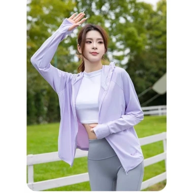 Áo chống nắng nữ 2 lớp Moriss - Thun mát lạnh, mũ lưỡi trai rộng, giá chỉ 89.000₫ 7 Áo chống nắng nữ 2 lớp Moriss - Thun mát lạnh, mũ lưỡi trai rộng, giá chỉ 89.000₫ 7