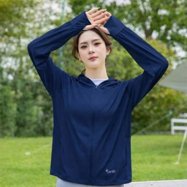 Áo chống nắng nữ 2 lớp Moriss - Thun mát lạnh, mũ lưỡi trai rộng, giá chỉ 89.000₫ 8 Áo chống nắng nữ 2 lớp Moriss - Thun mát lạnh, mũ lưỡi trai rộng, giá chỉ 89.000₫ 8
