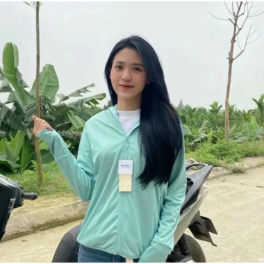 Áo Chống Nắng Nữ 2 Lớp Mũ Lưỡi Trai, Lưới Tản Nhiệt, Chống UV, Giá 99.000 VND 10 Áo Chống Nắng Nữ 2 Lớp Mũ Lưỡi Trai, Lưới Tản Nhiệt, Chống UV, Giá 99.000 VND 10