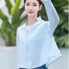 Áo Chống Nắng Nữ AN05 Rose - Áo Khoác Ôm Body UPF 50+ Chất Băng Lụa 4