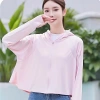 Áo Chống Nắng Nữ AN05 Rose - Áo Khoác Ôm Body UPF 50+ Chất Băng Lụa 7
