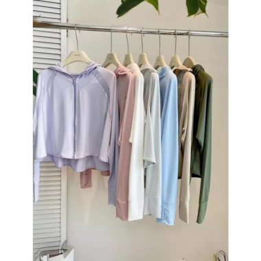 Áo Chống Nắng Nữ AN05 Rose - Áo Khoác Ôm Body UPF 50+ Chất Băng Lụa 9 Áo Chống Nắng Nữ AN05 Rose - Áo Khoác Ôm Body UPF 50+ Chất Băng Lụa 9