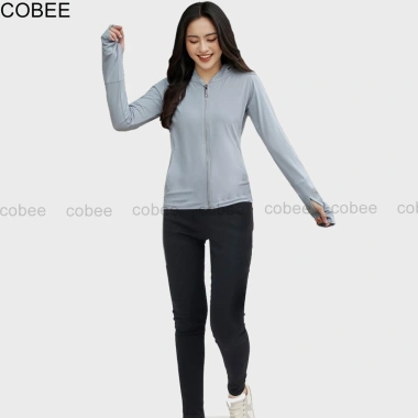 Áo chống nắng nữ cao cấp thun lạnh Aircool dáng ngắn COBEE CB09 - Chống UV, chỉ 99k 7 Áo chống nắng nữ cao cấp thun lạnh Aircool dáng ngắn COBEE CB09 - Chống UV, chỉ 99k 7