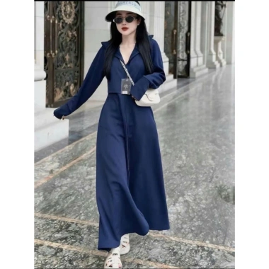 Áo chống nắng nữ dáng dài chất UMI dày dặn, mềm mát, co giãn thoải mái – 199.000đ