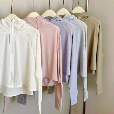 Áo chống nắng nữ dáng ngắn lụa mỏng mát, chống UV, thấm hút mồ hôi - 149.000đ