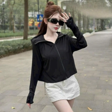Áo Chống Nắng Nữ Lụa Băng Cao Cấp, Mát Lạnh, UV UPF 50+ Giá 258.000₫