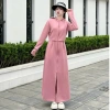 Áo chống nắng nữ toàn thân dáng dài vải Umi croptop – áo choàng 2 lớp, váy liền thân mới, chỉ 269.000đ 3