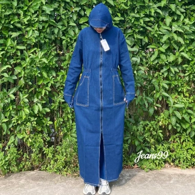 Áo chống nắng nữ toàn thân vải bò Jeans99 dày dặn, bảo vệ UV 99% - Giá ưu đãi 229.000₫ 8