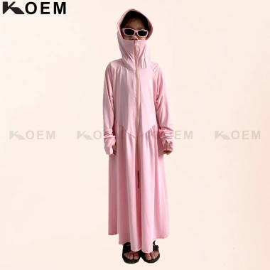 Áo Chống Nắng Toàn Thân Bé ICE TEXT Nhẹ Thoáng Khí Co Giãn 4 Chiều Chống UV KOT88 4
