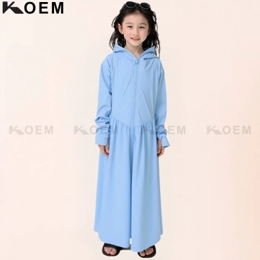 Áo Chống Nắng Toàn Thân Bé ICE TEXT Nhẹ Thoáng Khí Co Giãn 4 Chiều Chống UV KOT88 9