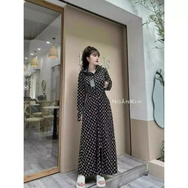 Aó Chống Nắng Toàn Thân Nữ 1 Lớp Khoác Dài Năng Dáng Co Gian, Chống UV, Giá 159.000 VNĐ
