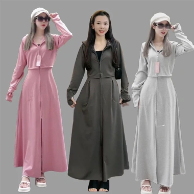Áo chống nắng toàn thân nữ 2 lớp croptop, cotton co giãn 4 chiều, thấm hút mồ hôi, bảo vệ UV - Giá ưu đãi 115k