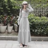 Áo chống nắng toàn thân nữ 2 lớp croptop, cotton co giãn 4 chiều, thấm hút mồ hôi, bảo vệ UV - Giá ưu đãi 115k 3