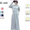 Áo Chống Nắng Toàn Thân Nữ 2 Lớp Croptop - Vải Umi Cotton Dày Dặn, Co Dãn, Chống UV, 175k 10