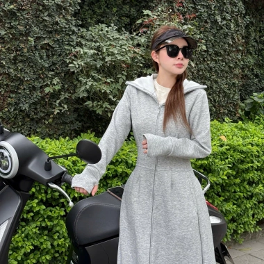 Áo Chống Nắng Toàn Thân Nữ Cotton Cao Cấp Chống UV - Tặng Kính Râm 2
