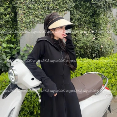 Áo Chống Nắng Toàn Thân Nữ Cotton Cao Cấp Chống UV - Tặng Kính Râm 10