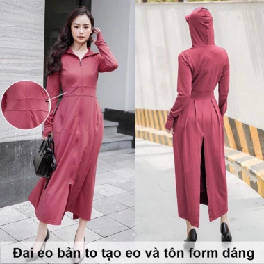 Áo chống nắng toàn thân nữ thun lạnh cao cấp công nghệ - Giá 148.000 đồng 10 Áo chống nắng toàn thân nữ thun lạnh cao cấp công nghệ - Giá 148.000 đồng 10