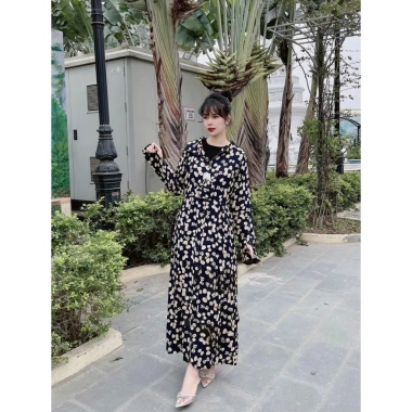 Áo chống nắng toàn thân nữ vải lanh + bò jean 2-3 lớp, dài kín chân - 369k