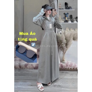 Áo chống nắng toàn thân nữ vải Umi dày mịn - Giá ưu đãi 139.900 VND 2 Áo chống nắng toàn thân nữ vải Umi dày mịn - Giá ưu đãi 139.900 VND 2