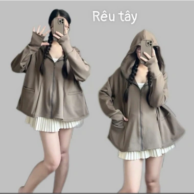 Áo chống nắng UMI su cao cấp, áo nữ dày dặn form xòe trẻ trung, chống UV vải mềm mát 2.025