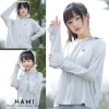 Áo chống nắng UV mũ vành dài vải lụa băng mát lạnh freesize cao cấp loại 1 giá 152.760 3