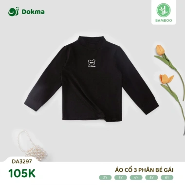 Áo cổ 3 phân mặc lót trong 13-22kg 2-6 tuổi DOKMA DA2.408/DA3.297 105.000 VND