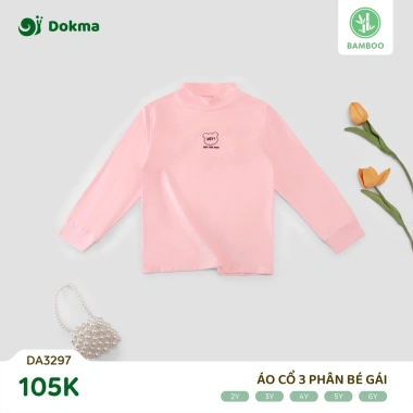 Áo cổ 3 phân mặc lót trong 13-22kg 2-6 tuổi DOKMA DA2.408/DA3.297 105.000 VND 8