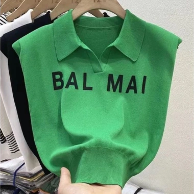 Áo cổ bẻ sát nách bo gấu BALMAII - Thoáng mát, Độ bền cao, Giá 103.500đ giảm từ 128.340đ 9