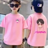 Áo cổ điển bé trai họa tiết ngắn tay Unisex mùa hè 2.025 - chất bông, giá 99.999đ 7
