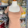 Áo cổ khoét cộc bozip đa màu, xinh xắn, giảm giá 23% chỉ 82.800₫ - Thời trang mùa hè 6