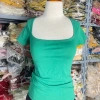 Áo cổ khoét cộc bozip đa màu, xinh xắn, giảm giá 23% chỉ 82.800₫ - Thời trang mùa hè 9