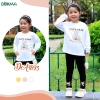 Áo Cổ Tròn Bo Tay Hoạ Tiết Gấu Cute 2-6 tuổi 11-25kg Dokma DA1.893/DA1.891 Giá 99k