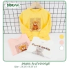 Áo Cổ Tròn Bo Tay Hoạ Tiết Gấu Cute 2-6 tuổi 11-25kg Dokma DA1.893/DA1.891 Giá 99k 5