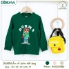 Áo Cổ Tròn Bo Tay Hoạ Tiết Gấu Cute 2-6 tuổi 11-25kg Dokma DA1.893/DA1.891 Giá 99k 8