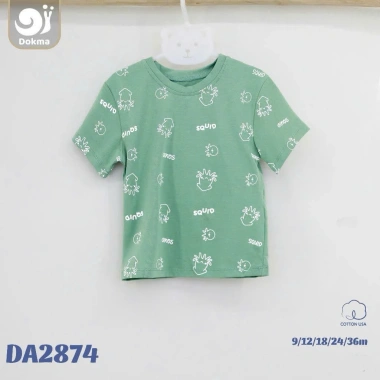 Áo cộc tay 8-13kg cho bé trai và bé gái hoạ tiết Dokma ngộ nghĩnh, giảm giá 74.000₫ 7
