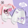 Áo cộc tay bé gái BabyloveGO cotton thoáng mát, in hình Kuromi - Giá ưu đãi 119k 2